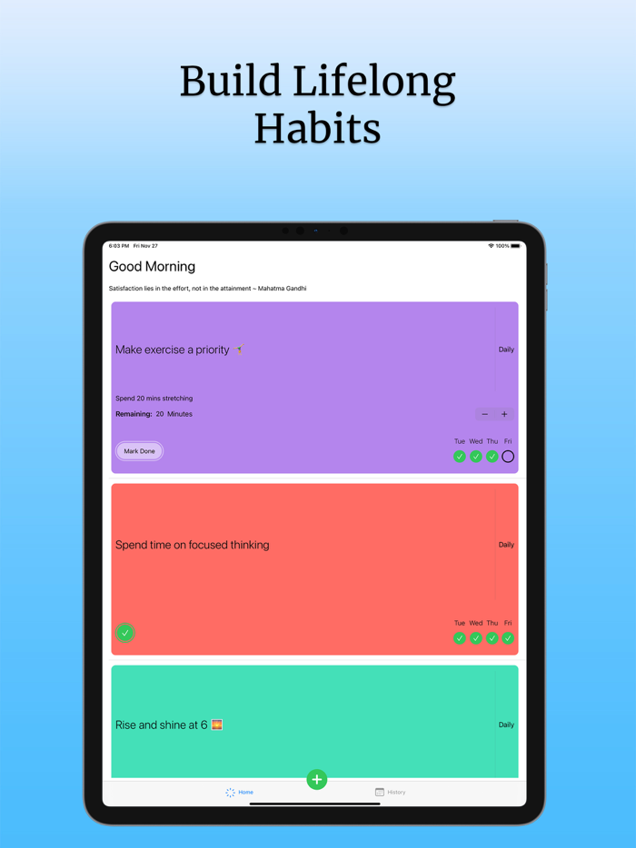 Daily Habit Planner  Tracker