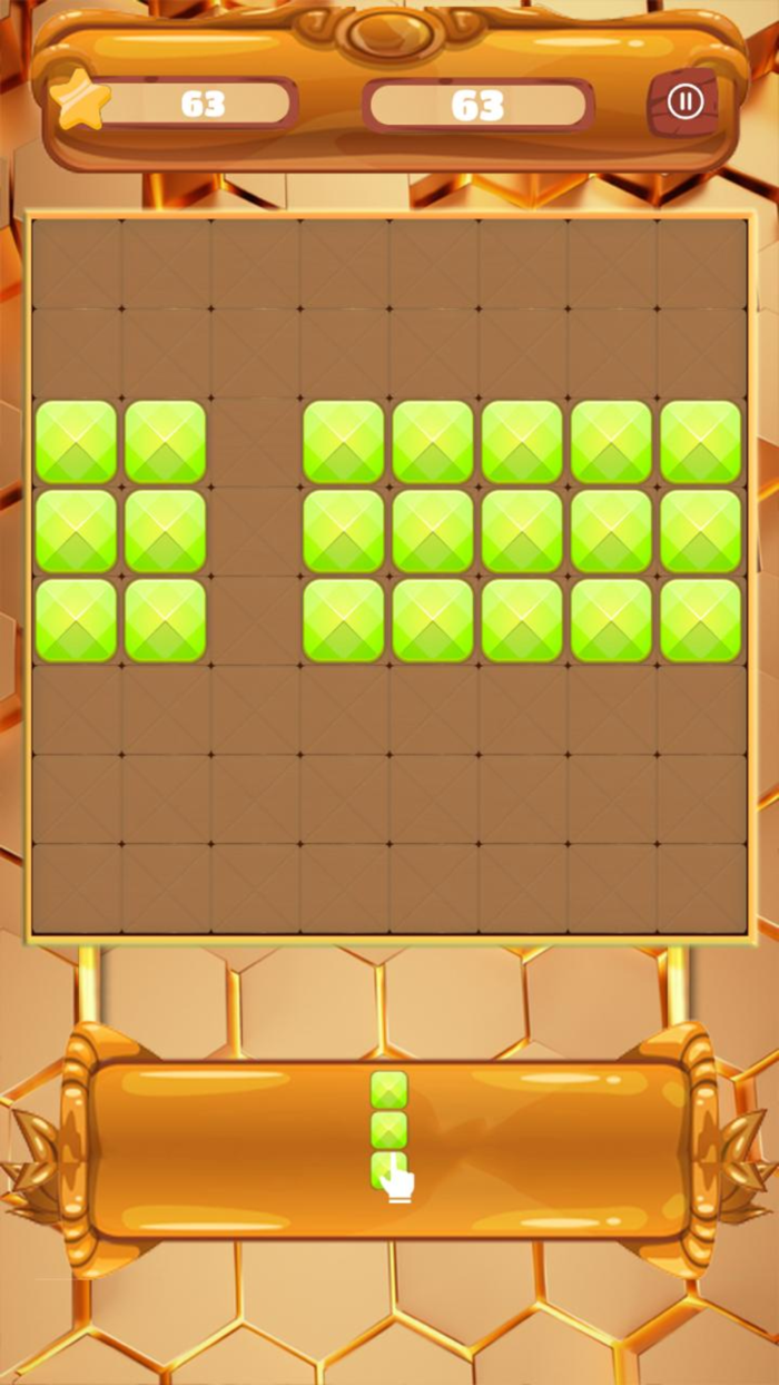 Block Puzzle Offline Wood