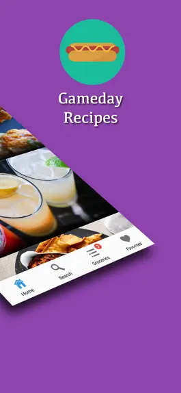 Game screenshot Gameday Recipes apk