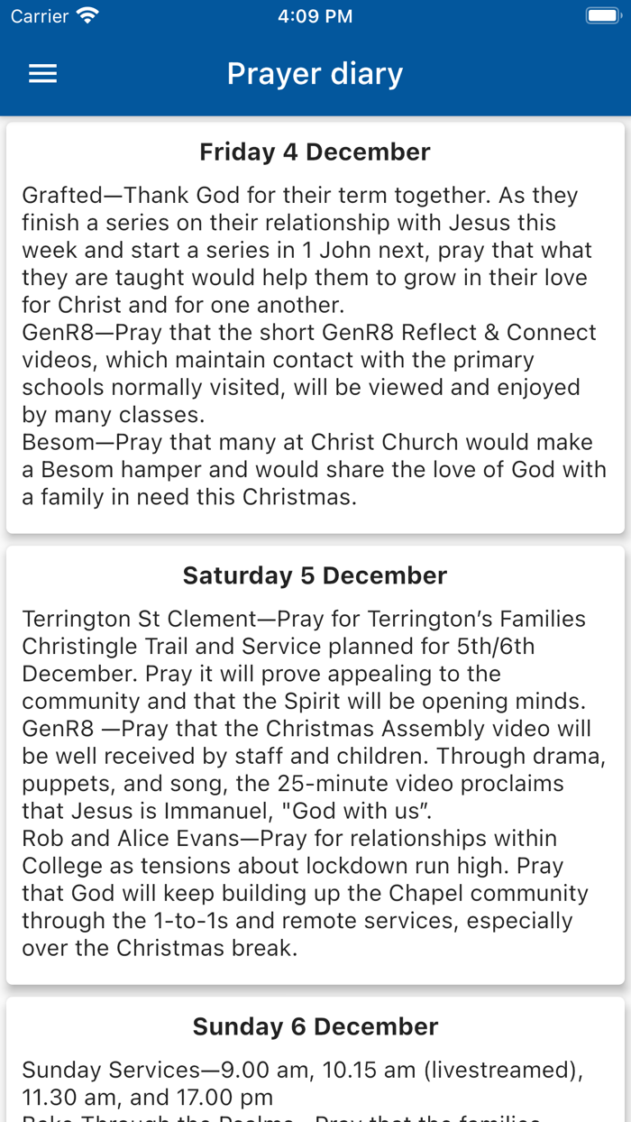 Christ Church Cambridge