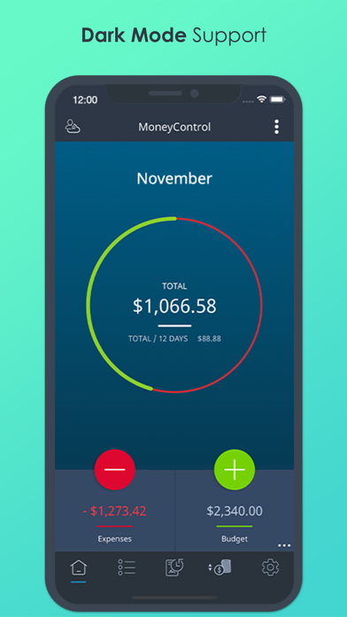 MoneyControl Spending Tracker screenshot 2