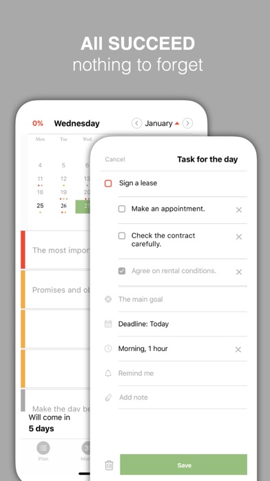 Selfplan: ежедневник целей screenshot 3