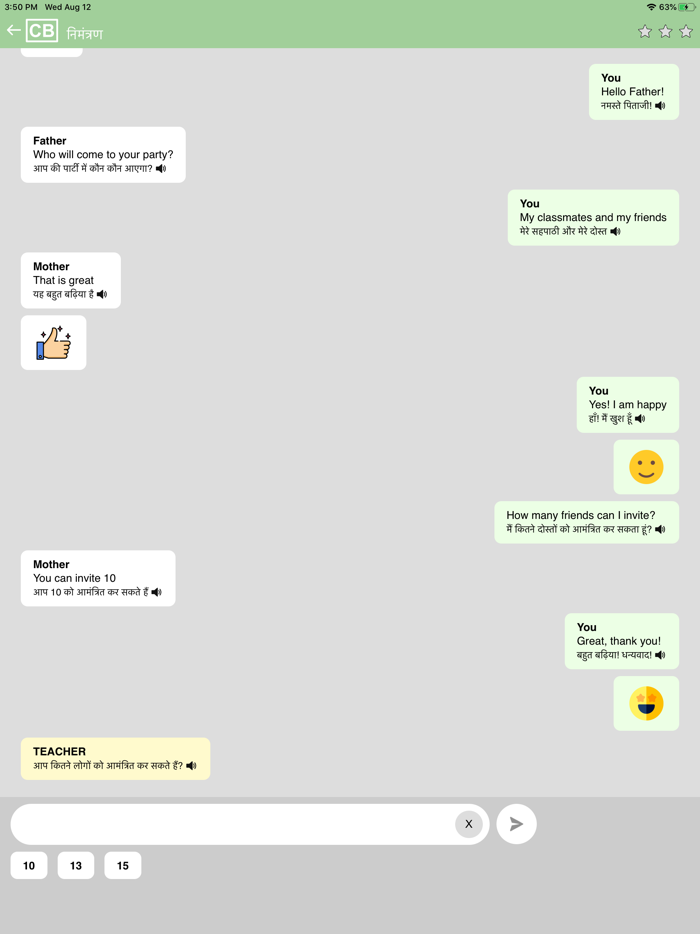 Chatback Learn English
