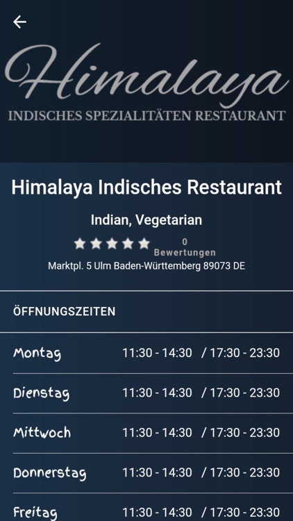 Himalaya Indisches Restaurant