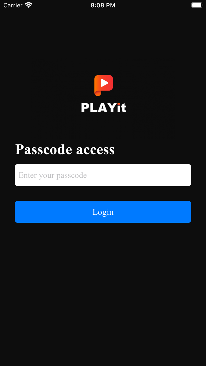 PLAYit - Private Video Player
