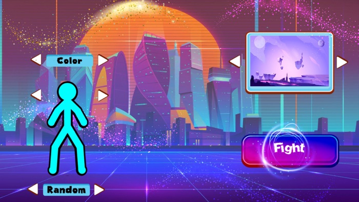 Super Stick Man Hero Battle