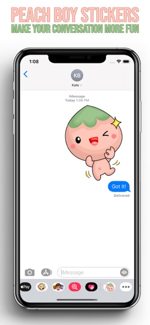 Peach Boy Sticker(圖3)-速報App