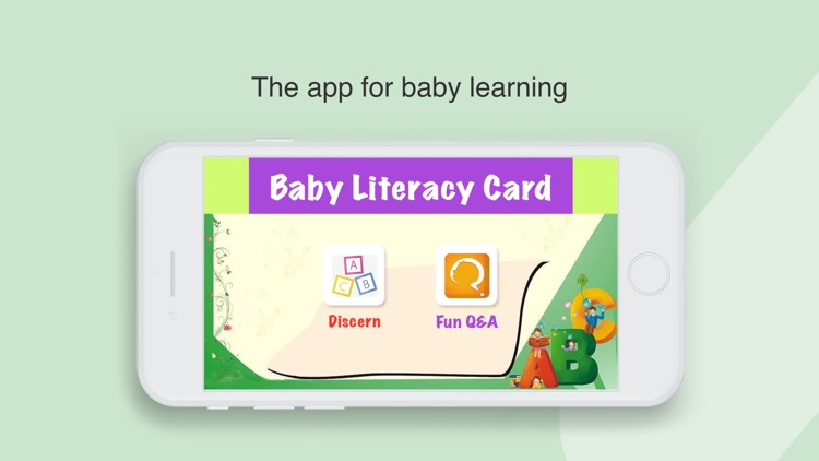 Baby Literacy Card-Distinguish