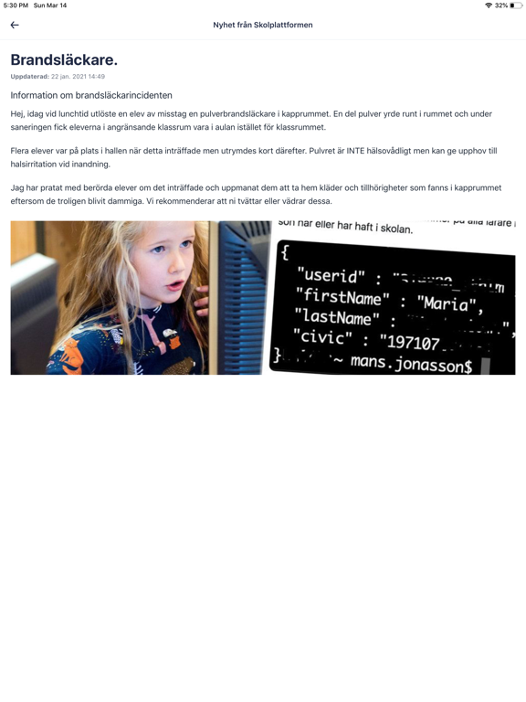 「Öppna Skolplattformen」 - iPadアプリ | APPLION