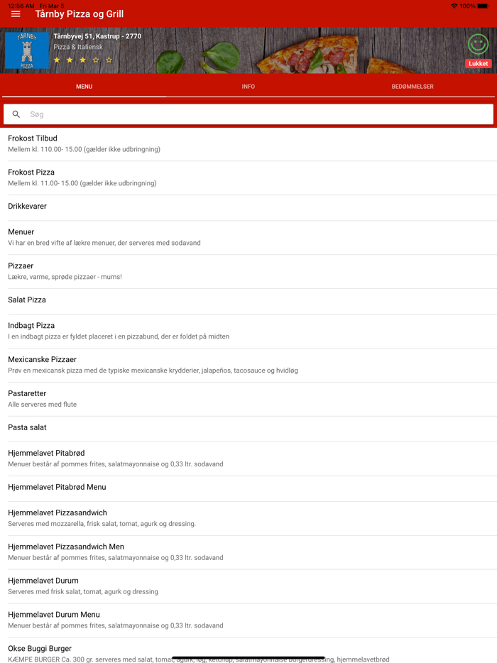 Taarnby Pizza og Grill