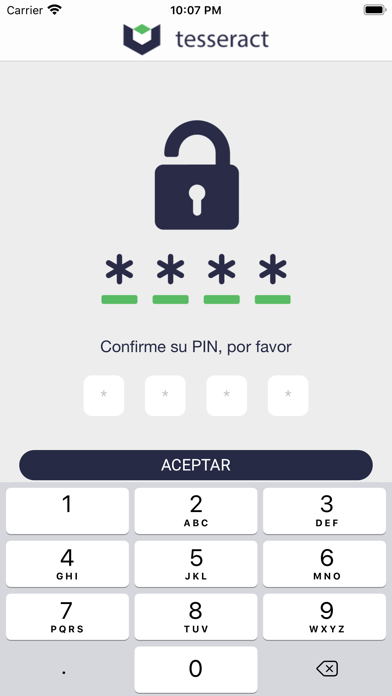 Screenshot #3 pour Tesseract Authenticator
