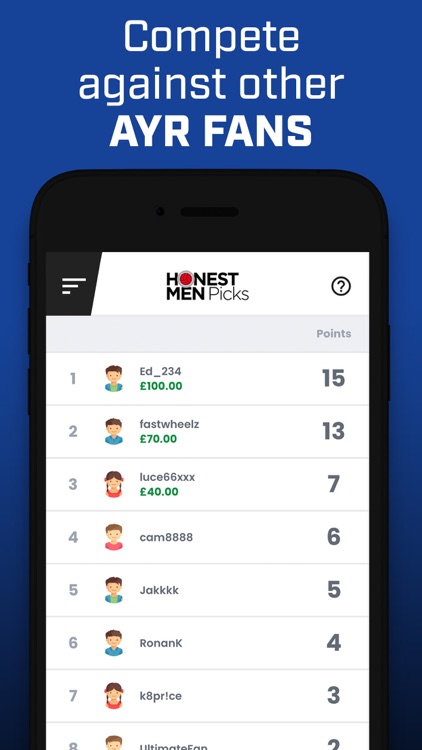 Honestmen Picks screenshot-3