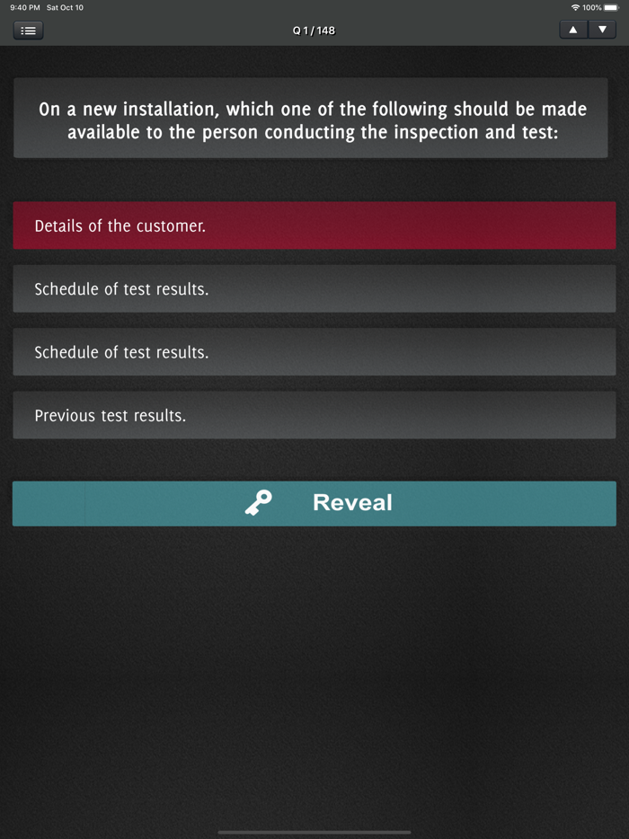 CG 2391-52 InspectionTesting