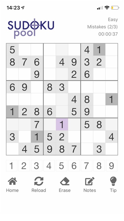 Sudoku Pool screenshot-4