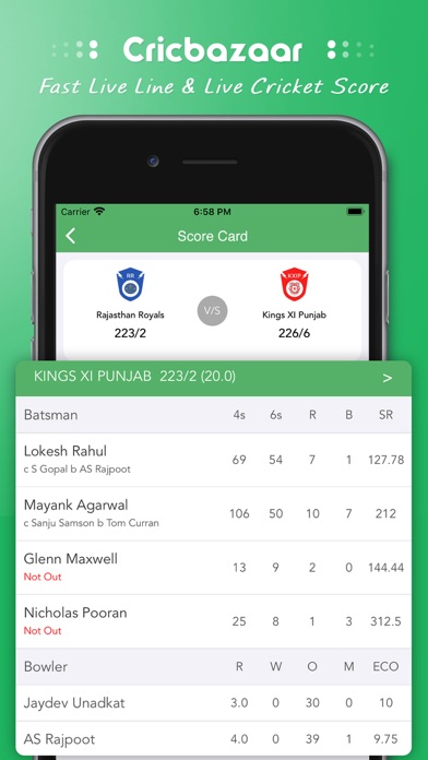 Cricbazaar -Cricket Live Score screenshot 4