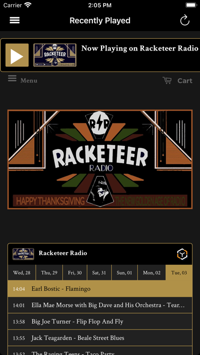 Racketeer Radio KFQX screenshot 4