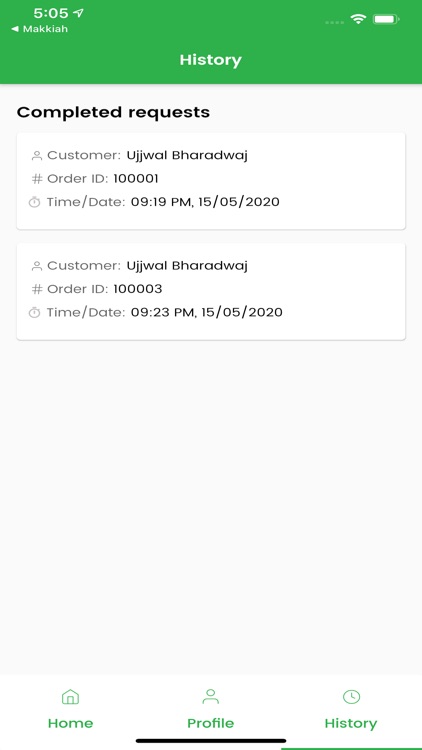 Makkiah Delivery