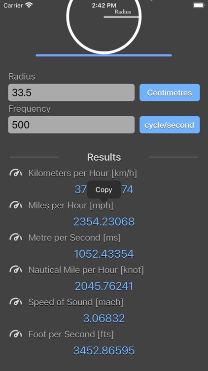 Circular Motion Calculator screenshot-6