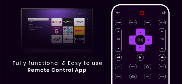 MTS Universal Remote For ROKU