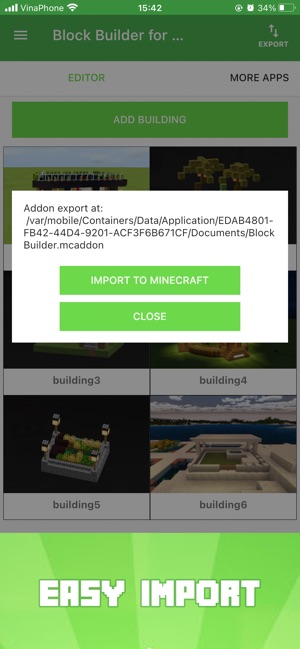 Block Builder For Minecraft Pe On The App Store