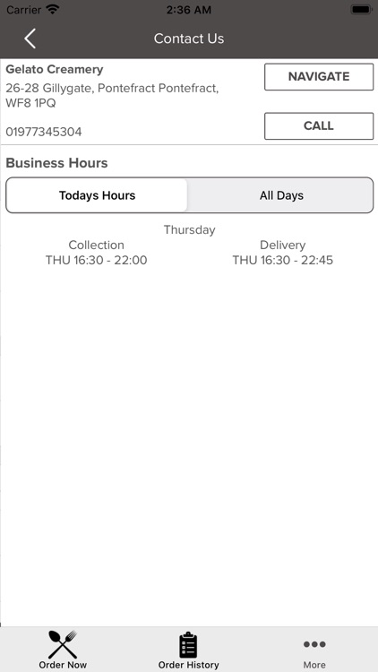Gelato Creamery Pontefract screenshot-3
