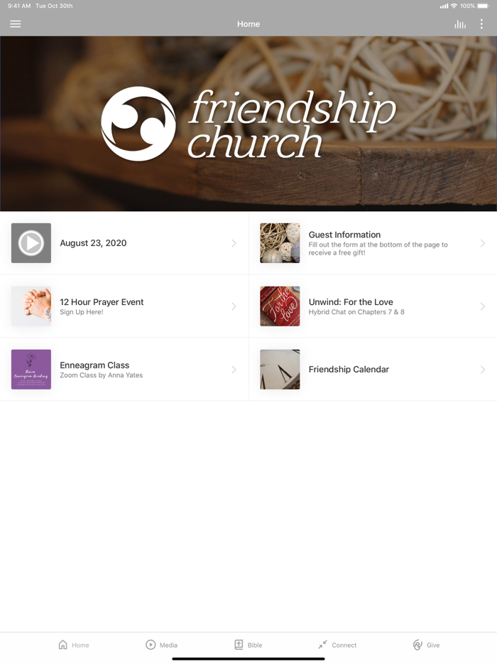 Friendship Church App