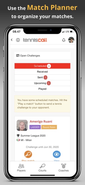 TennisCall: Tennis Player app(圖6)-速報App