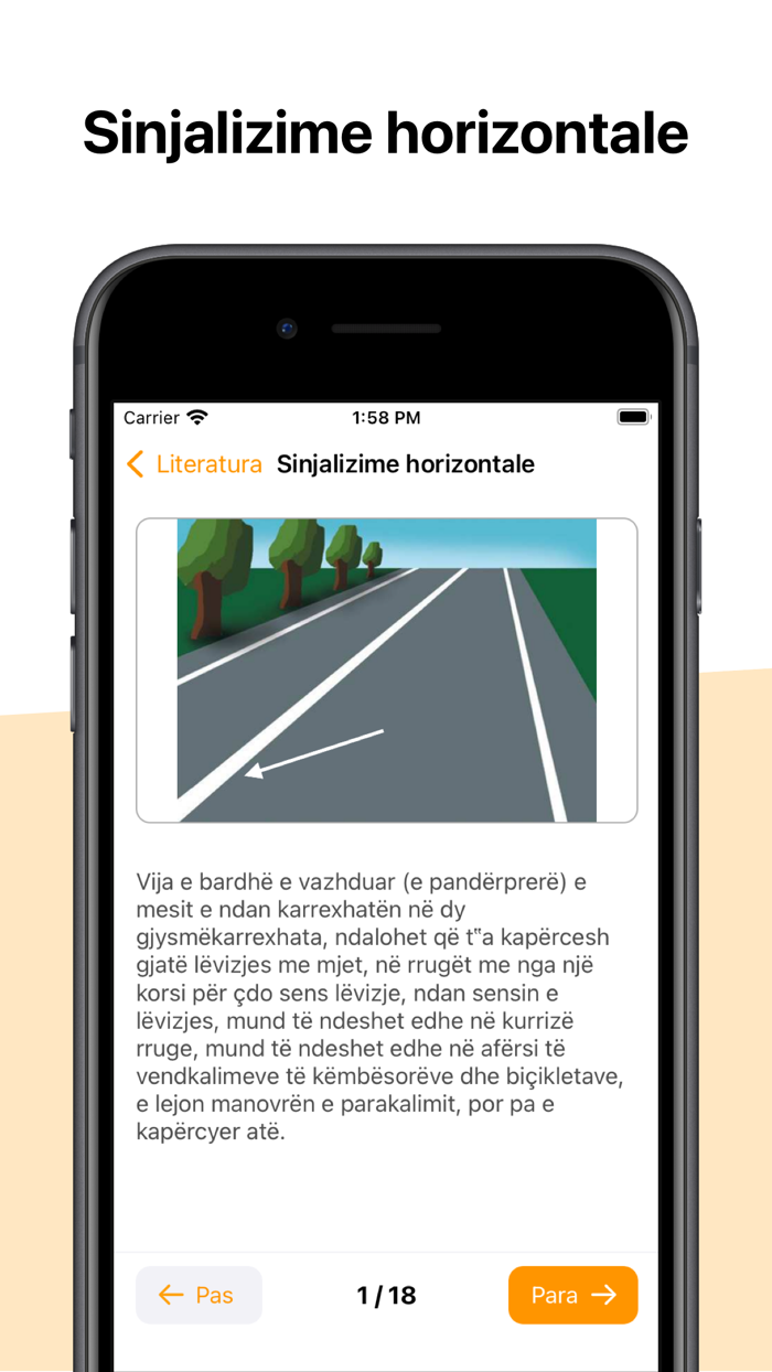 Autoshkolla Shqipëri - Testet