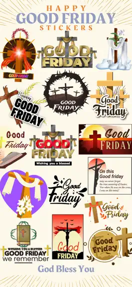 Game screenshot Good Friday Stickers mod apk