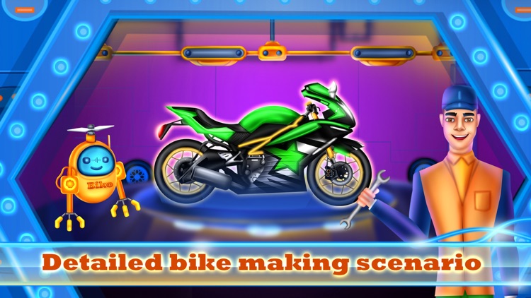 Sports Motorcycle Factory screenshot-4