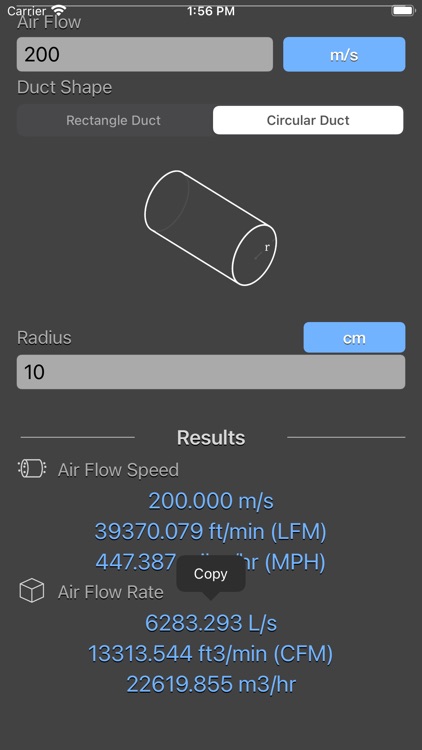 Air Flow Conversion Calculator screenshot-3