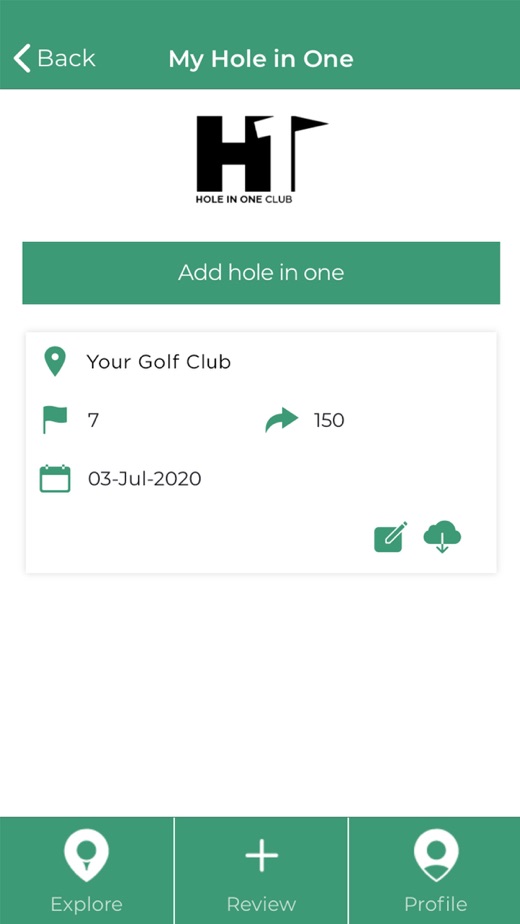 【图】H1 Golf – Hole in One Club(截图3)