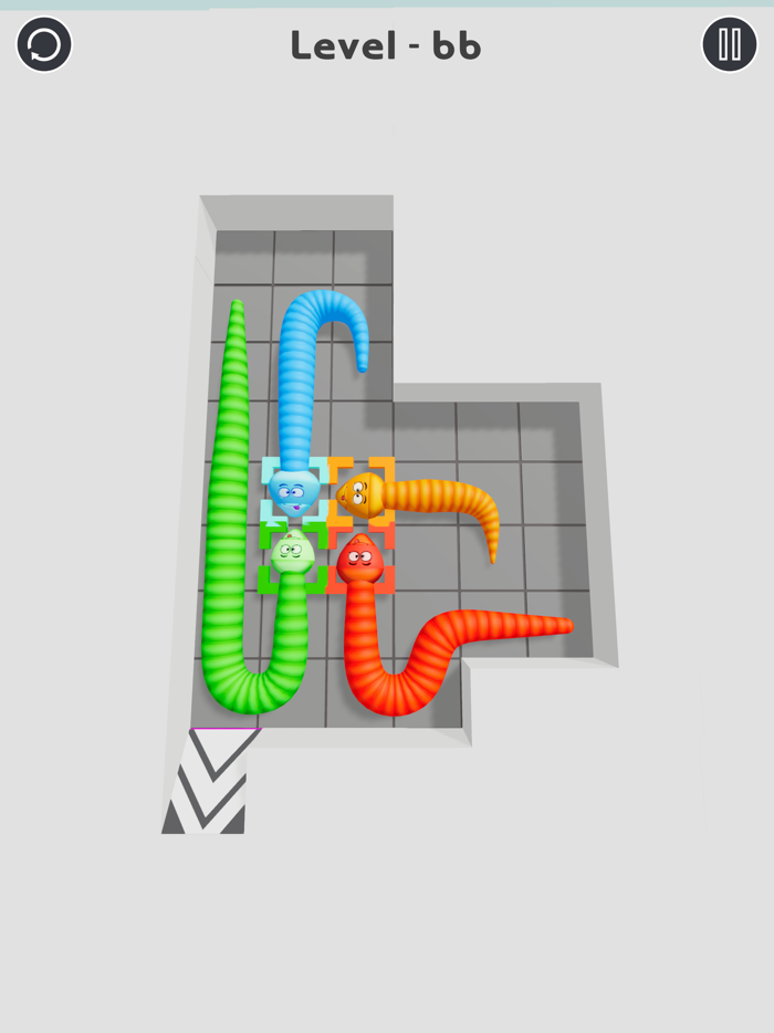 Snake Sort Puzzle -Dodge Run Z