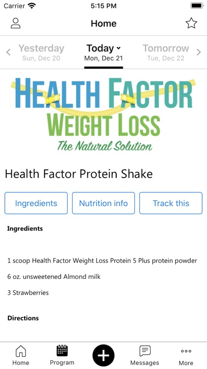 Health Factor Weight Loss screenshot-4