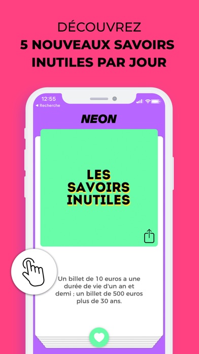 How to cancel & delete Les savoirs inutiles de NEON from iphone & ipad 1
