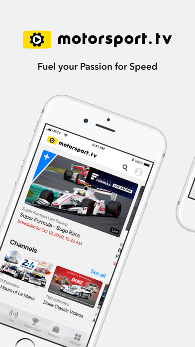 How to cancel & delete Motorsport.tv: racing videos from iphone & ipad 1