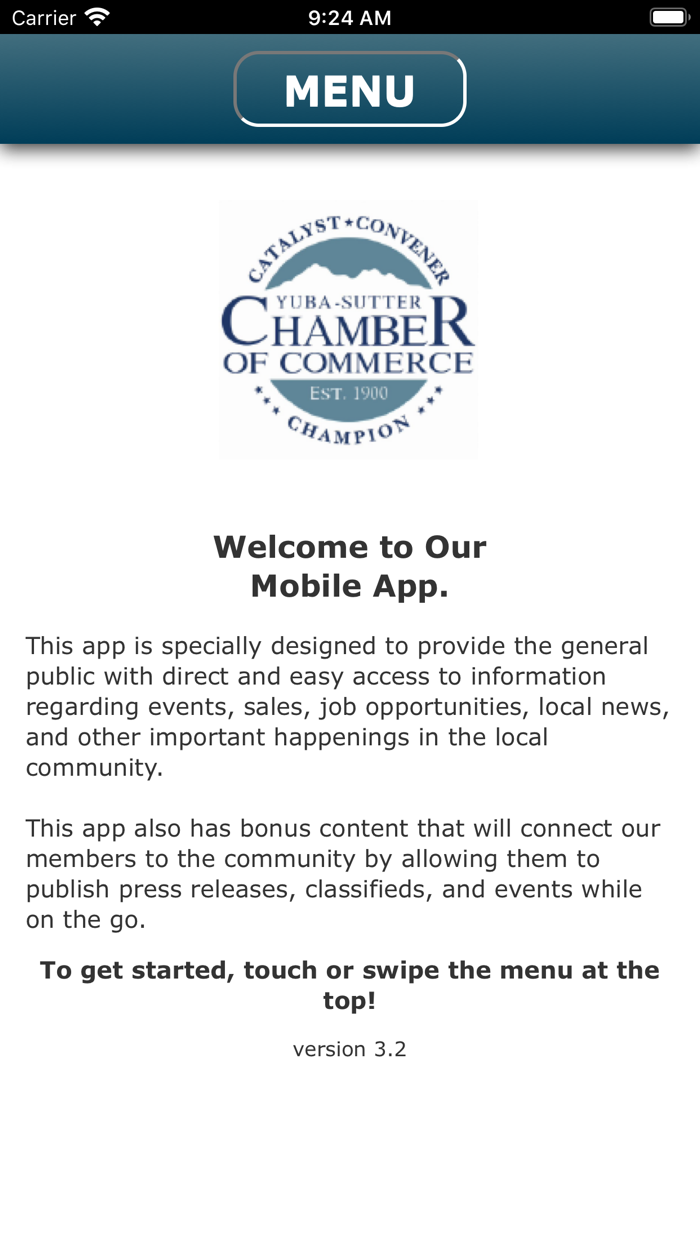 Yuba Sutter Chamber Mobile App