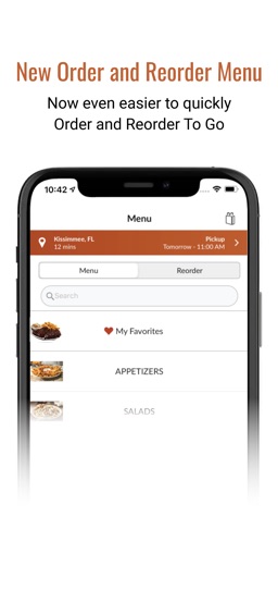 Cheddar's Scratch Kitchen app screenshot