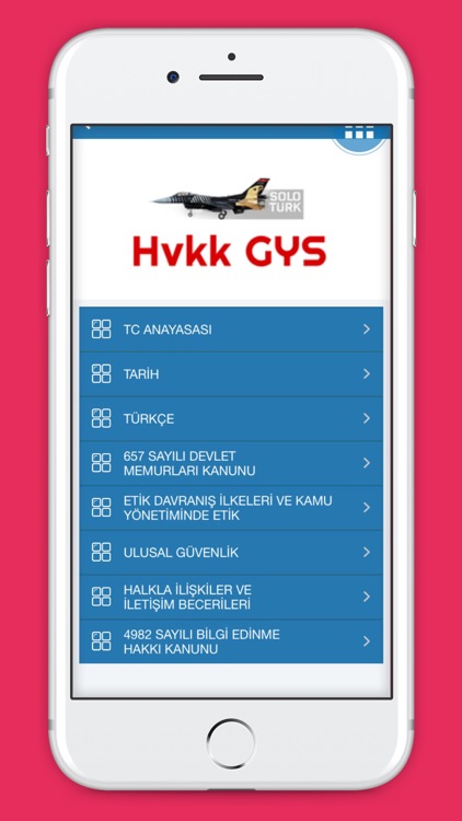 Hava Kuvvetleri Sınavı - GYS screenshot-3