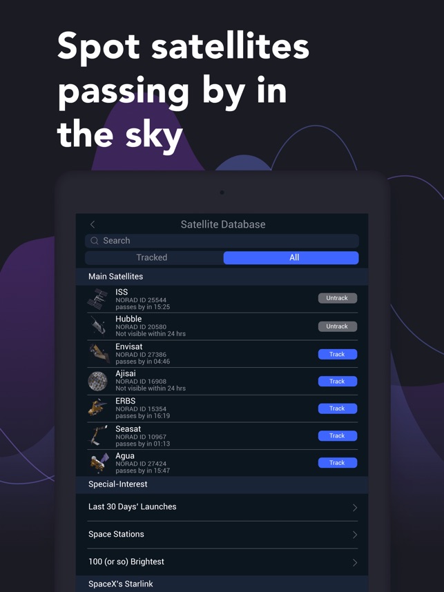 Satellite Tracker By Star Walk On The App Store