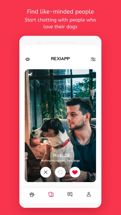 Rexi - Dog lovers dating app