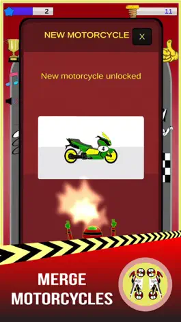 Game screenshot Merge Motos: Bike idle-games mod apk