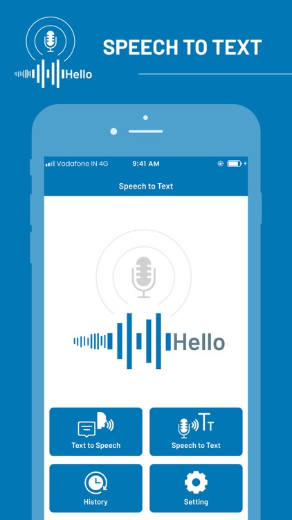 Speech To Text - Voice Notes