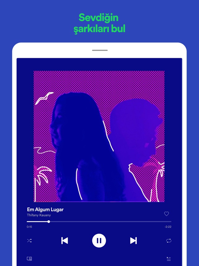Spotify: Müzik dinle ve indir App Store'da