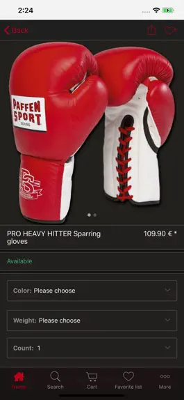 Game screenshot Paffen Sport Boxing Shop EN hack