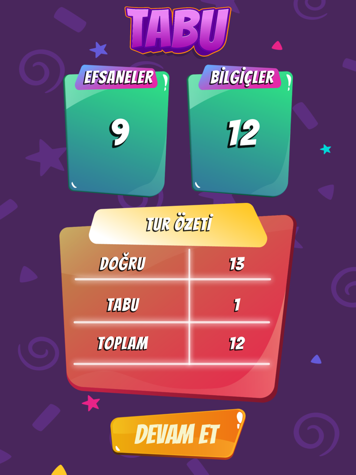 Taboo Game - Magic Words