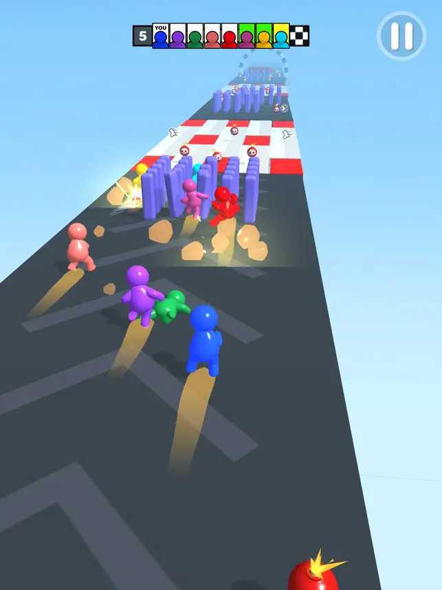 Bomb Racers 3D, game for IOS