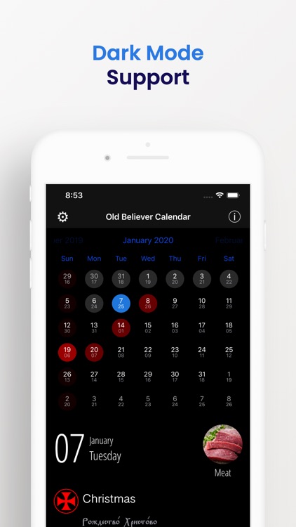 Old Believer Orthodox Calendar screenshot-4