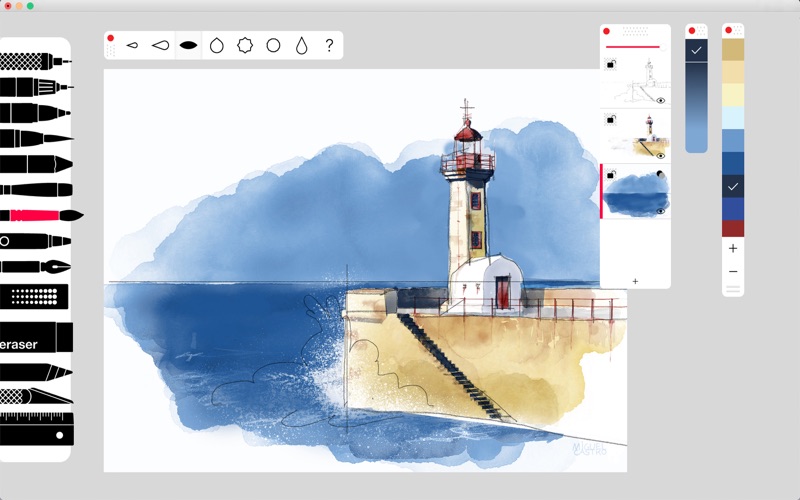 Download Tayasui Sketches App Free on PC Emulator  LDPlayer