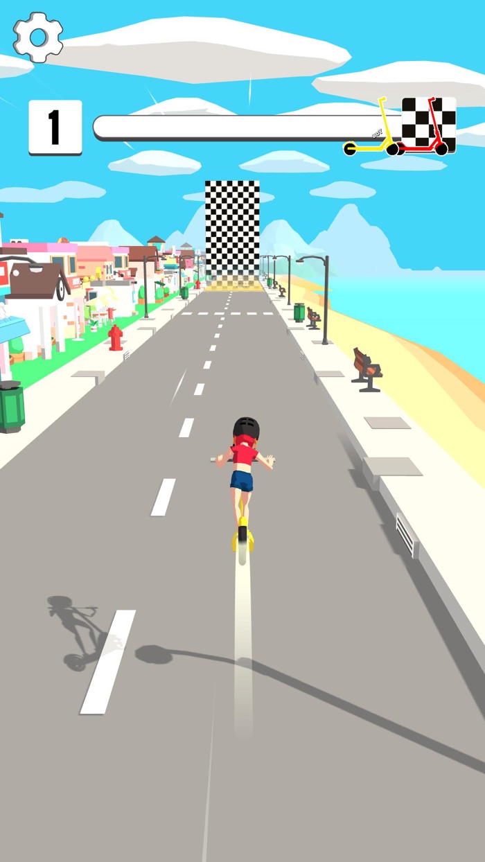 Scooter Race 3D